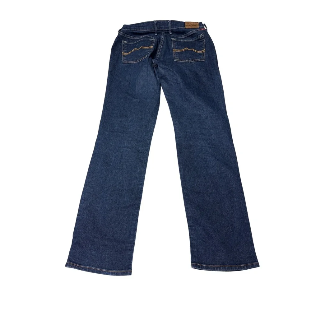 Lucky Brand Sweet Straight Dark Wash Ankle Jeans 4/27 W30 L29 Straight Leg Denim